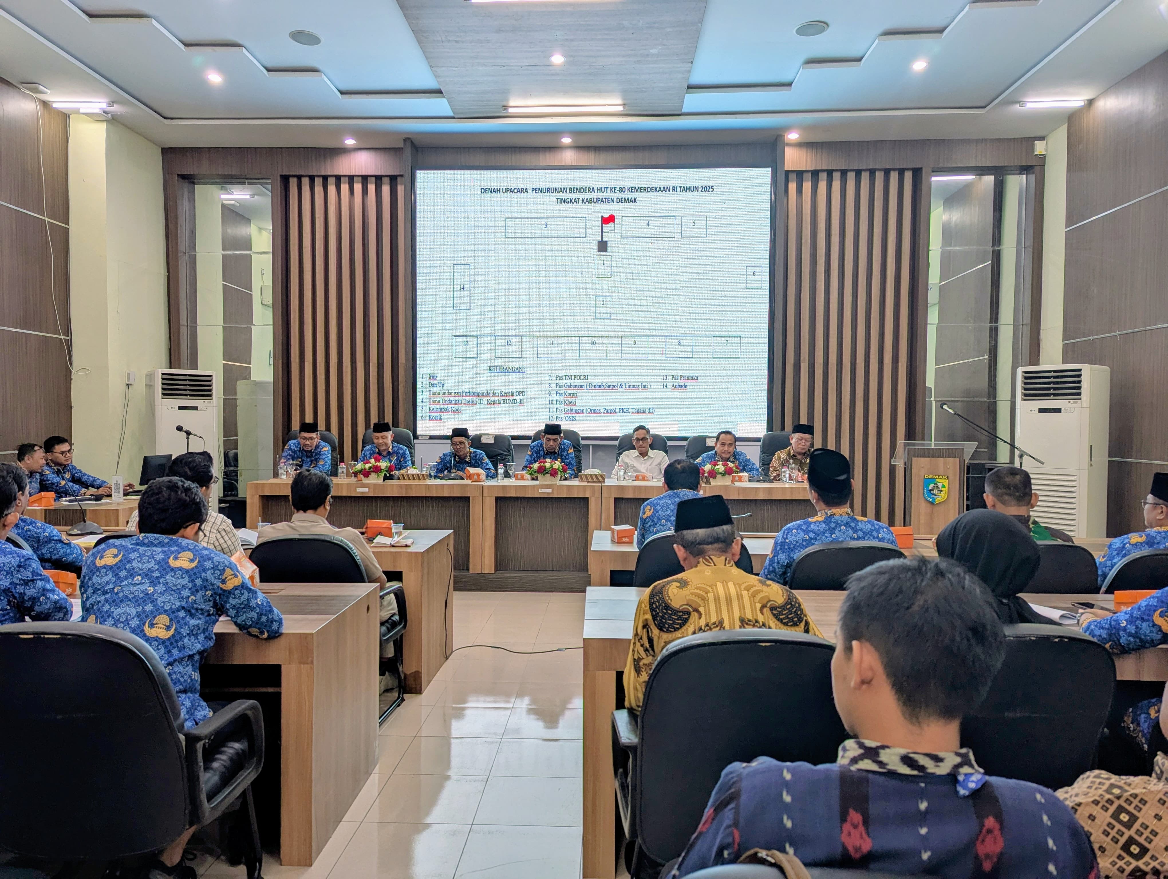 Sebagai Koordinator Seksi Selametan, Kepala Kemenag Demak Paparkan Rencana Meriahkan HUT ke-80 RI