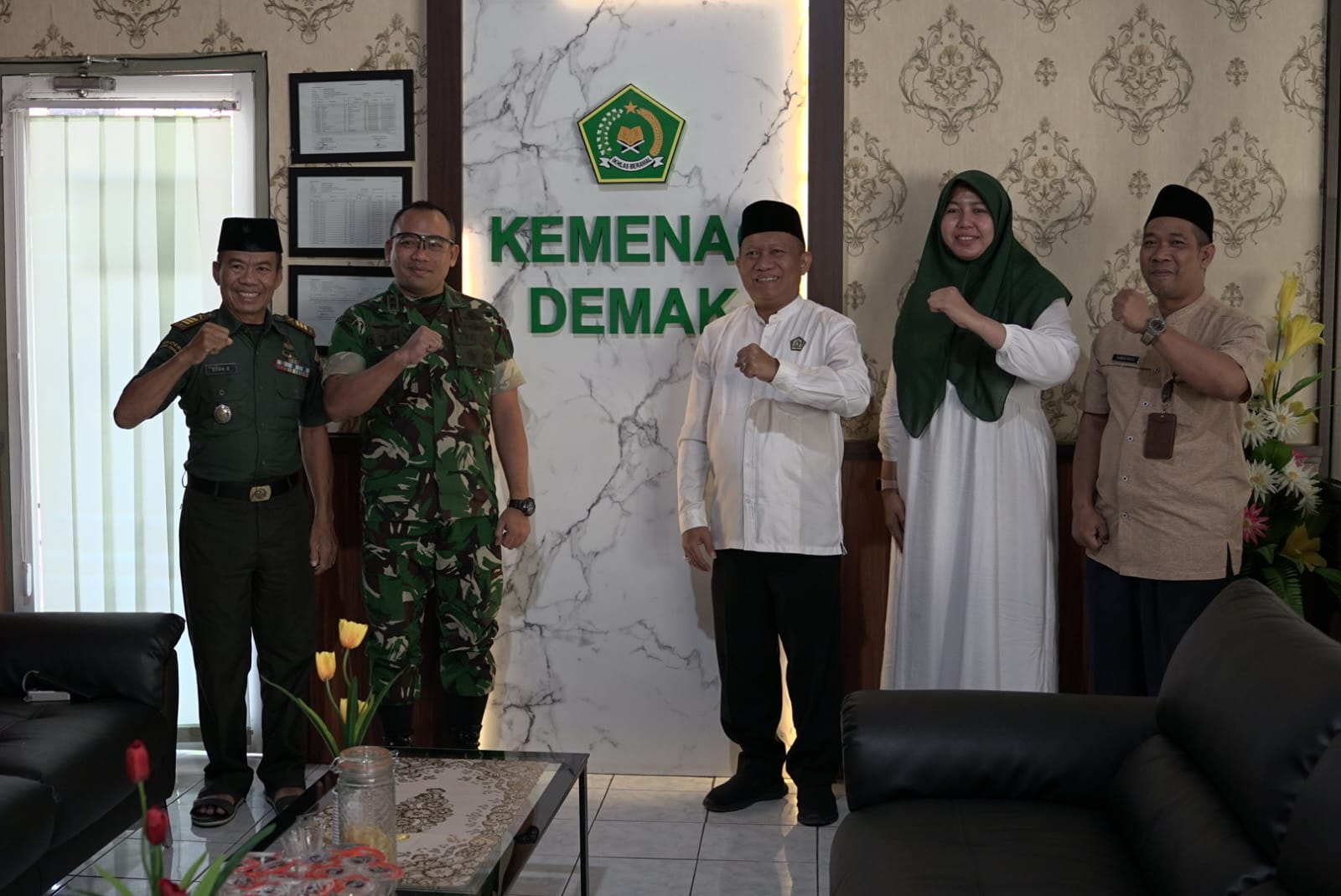 Kemenag Demak Terima Kunjungan Silaturahmi Dandim Demak, Perkuat Sinergi Lintas Sektoral