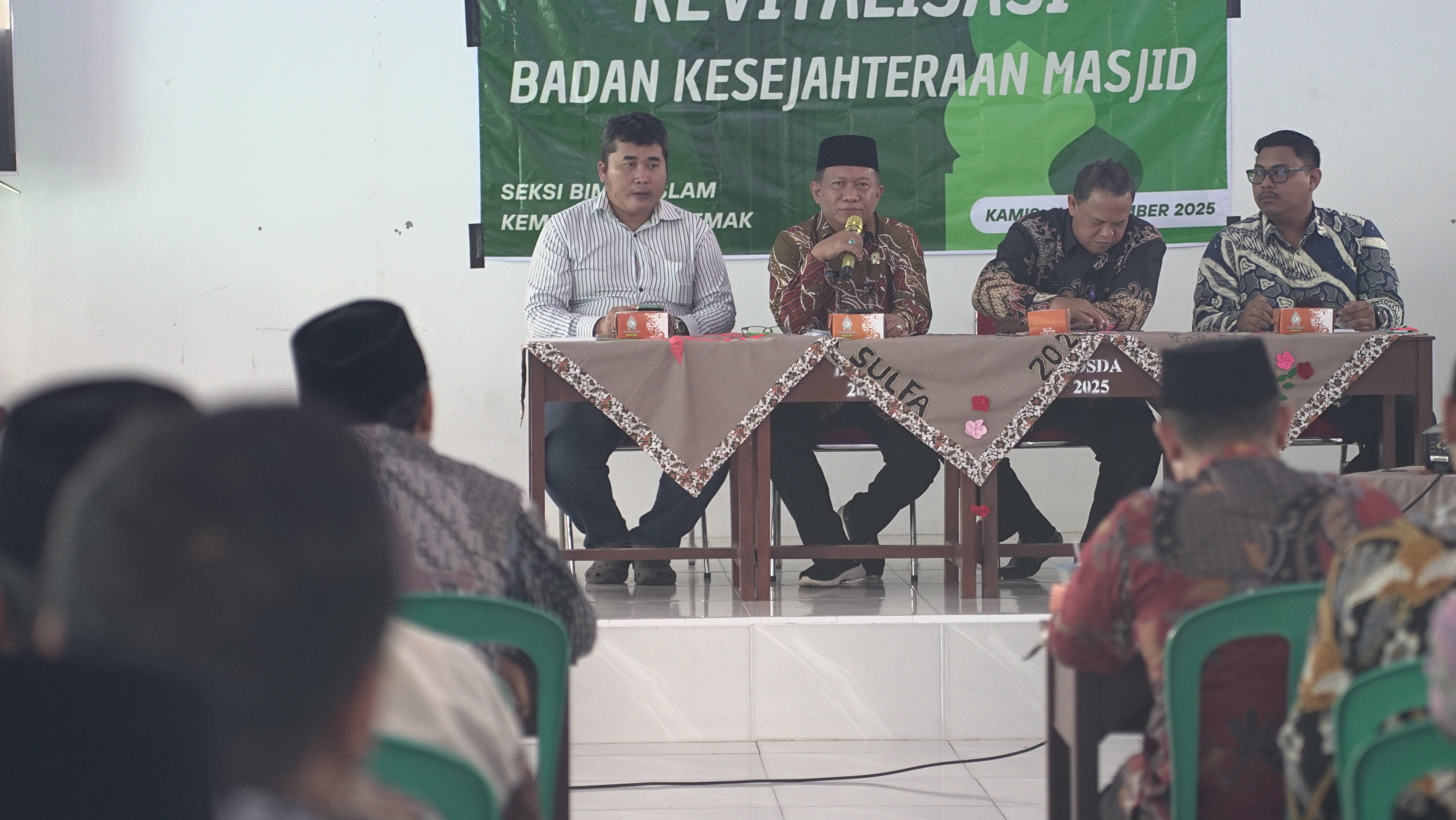 Revitalisasi Badan KEsejahteraan Masjid, Kepala Kemenag Pinta Pengurus BKM Tingkatkan Peranan dan Fungsi Masjid