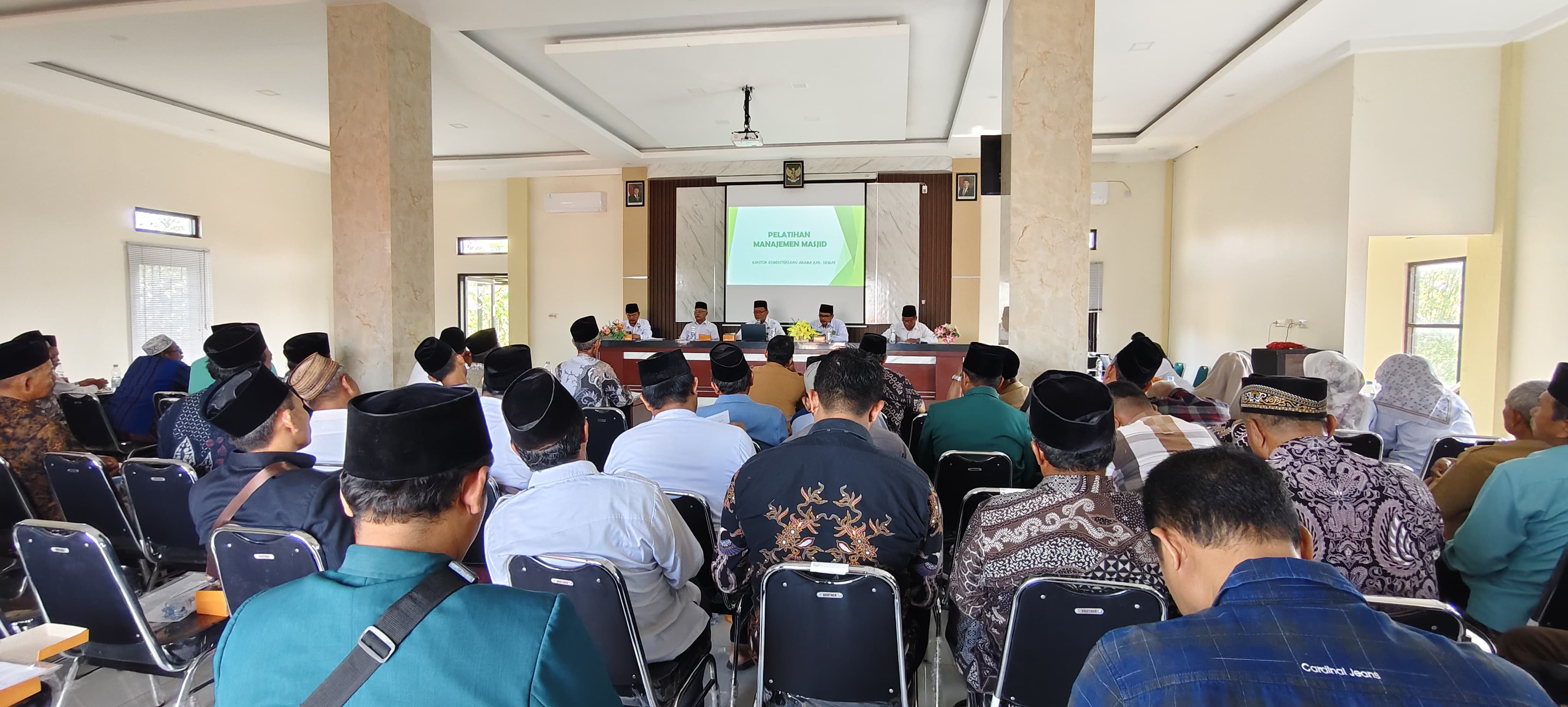 Bentuk UPZ Masjid Bareng Baznas, Kemenag Demak Tekankan Pentingnya Manajemen Masjid Yang Profesional