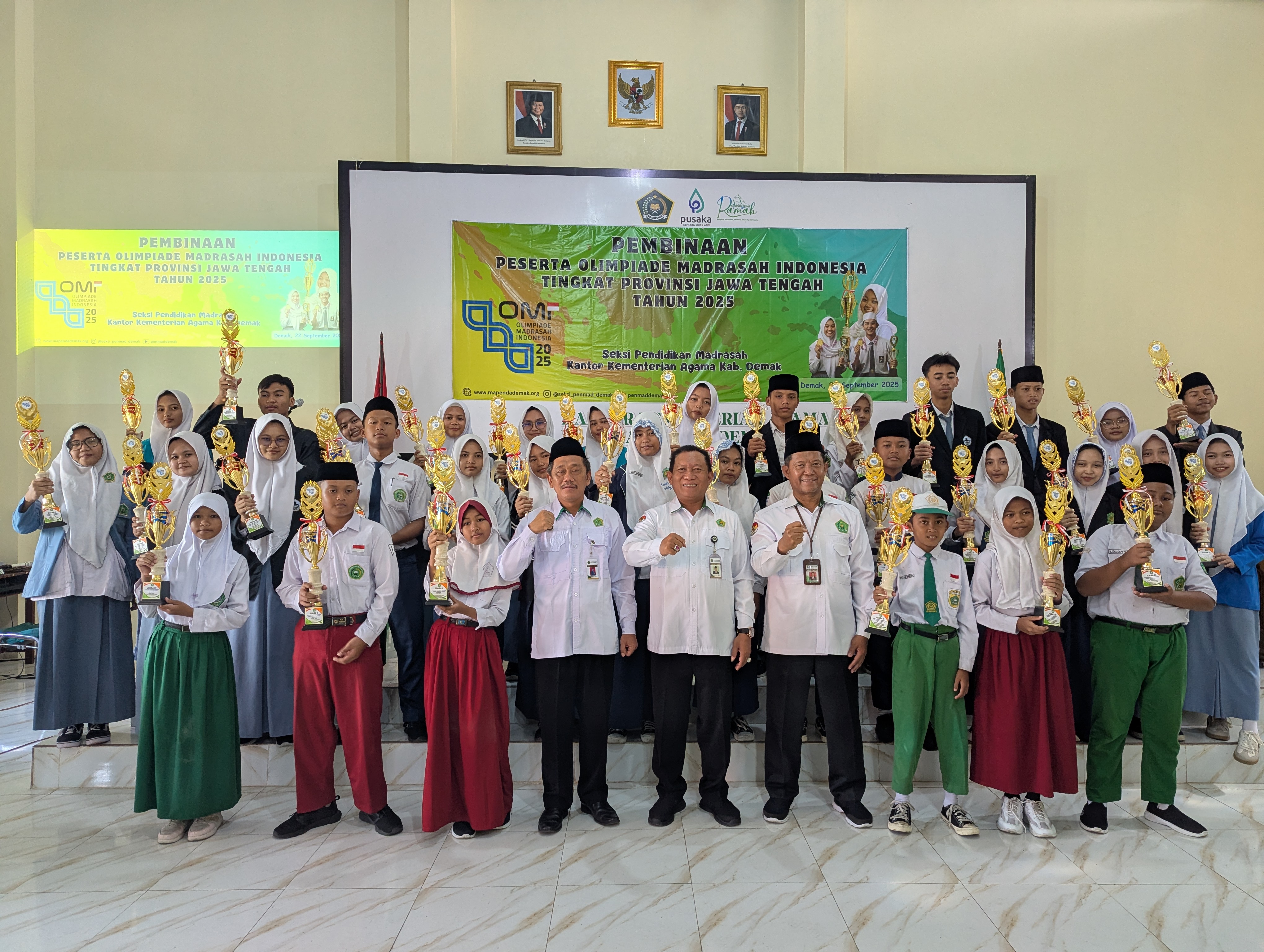 Kontingen OMI Demak Siap Berlaga di Tingkat Provinsi, Kemenag Gelar Pembinaan