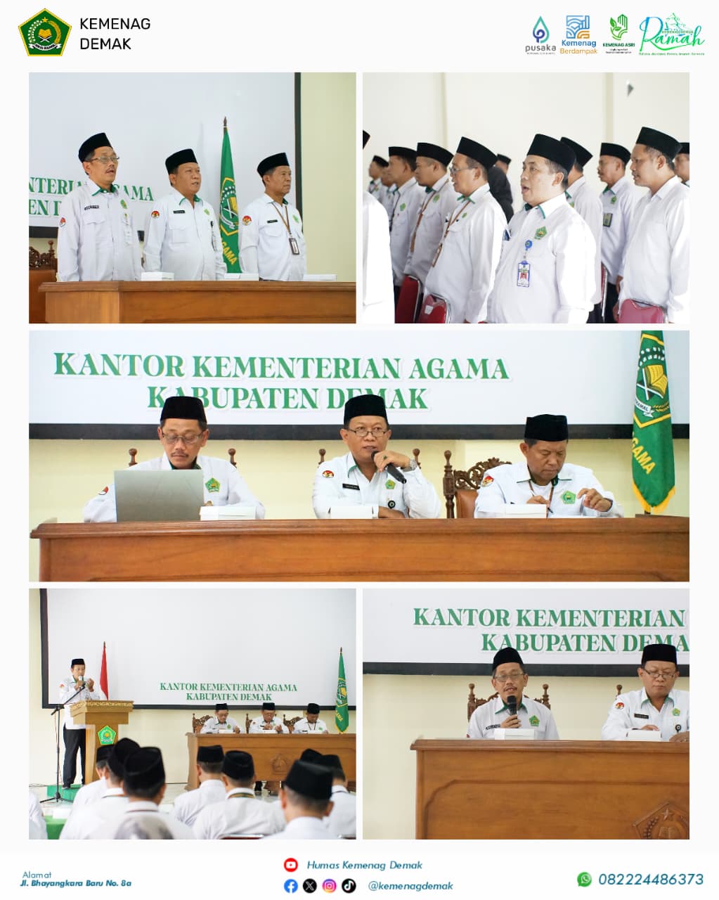 Evaluasi Kinerja 2025, Kemenag Demak Matangkan Arah Program Penma Tahun 2026