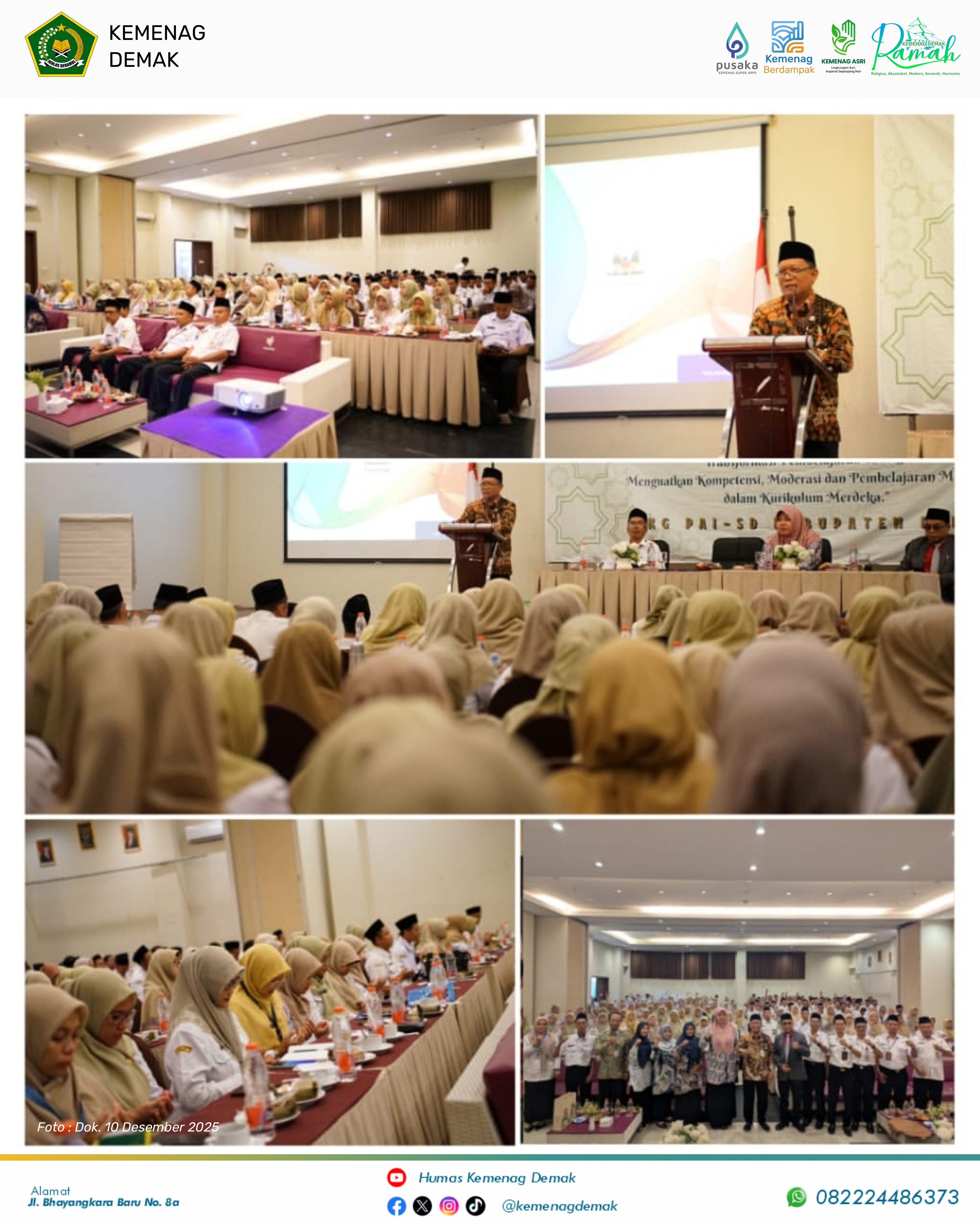 Kemenag Dorong Perlindungan dan Penguatan Kesejahteraan Guru Agama dan Madrasah